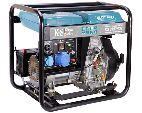Дизельний генератор KS 8102HDE