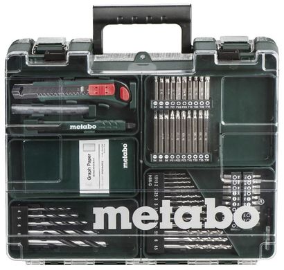Акумуляторний шуруповерт Metabo PowerMaxx BS Basic Mobile Workshop