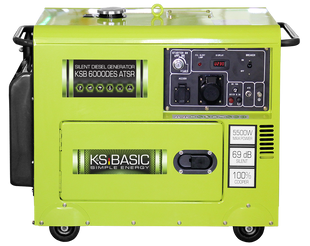 Дизельный генератор KSB 6000DES ATSR