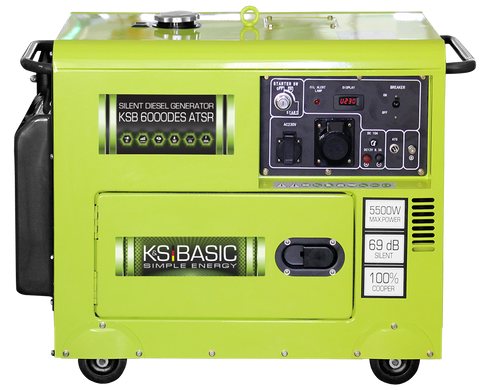 Дизельный генератор KSB 6000DES ATSR