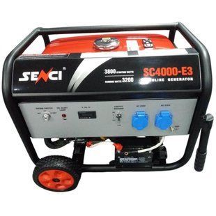 Бензиновий генератор Senci SC4000-E3
