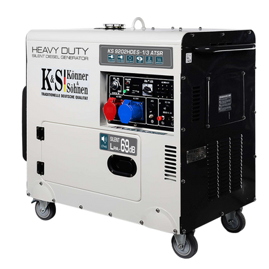 Дизельный генератор KS 9202HDES-1/3 ATSR