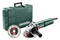 Болгарка Metabo W 1100-125 Set