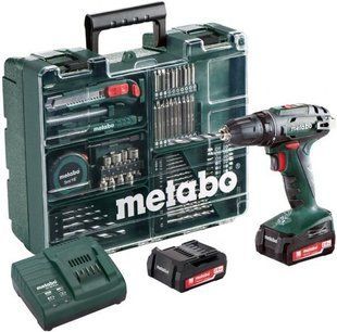 Акумуляторний шуруповерт Metabo BS 14,4 Mobile Workshop