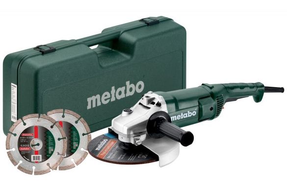 Болгарка Metabo WE 2200-230 Set