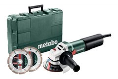 Болгарка Metabo WQ 1100-125 Set