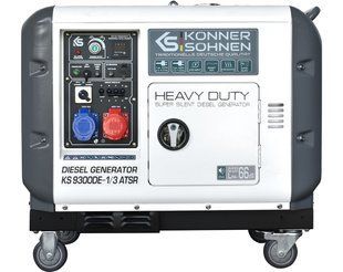 Дизельный генератор KS 9300DE-1/3 ATSR