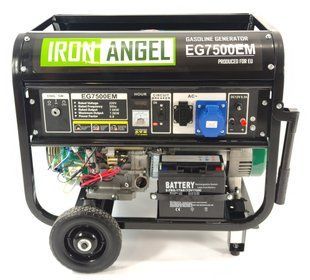 Генератор Iron Angel EG7500ME