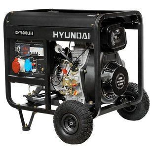 Генератор дизельный HYUNDAI DHY 6000LE-3